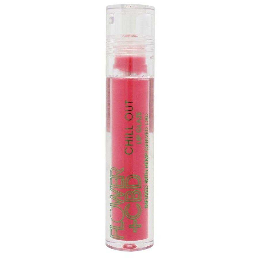 CBD Chill Out Lip Glaze - Lets Roll by Flower Beauty for Women - 0.1 oz Lip Gloss - Size 0.1 oz