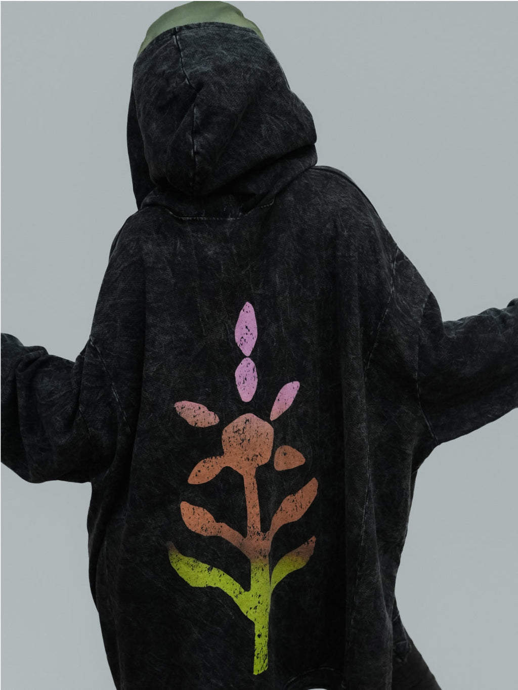 NWT Kantha Bae DREAM PULLOVER HOODIE - BLACK